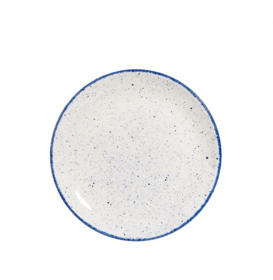 Stonecast Hints Indigo Blue Coupe Plate