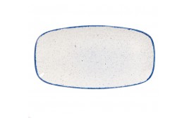 Stonecast Hints Indigo Blue Chefs' Oblong Platter