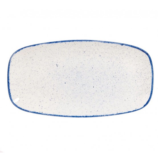 Stonecast Hints Indigo Blue Chefs' Oblong Platter