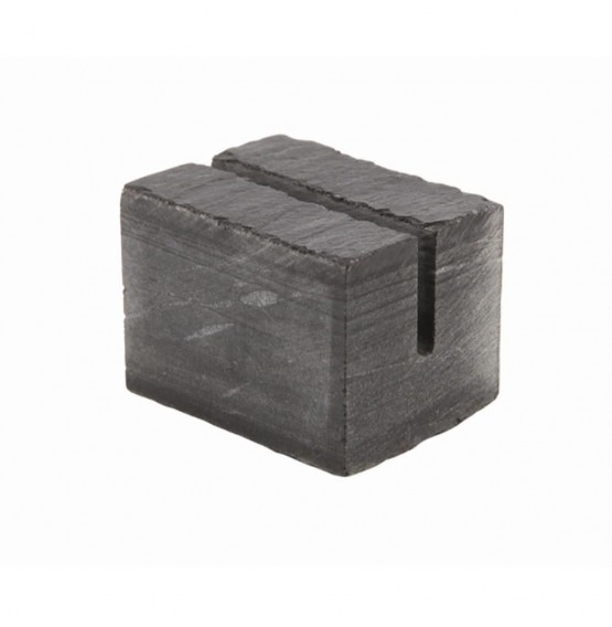 Slate Cube Mini Sign Holder