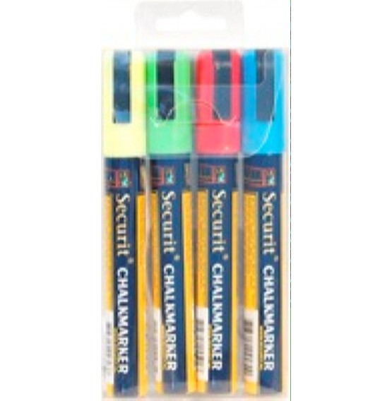 Liquid Chalk Markers 4 Colour Pack