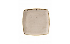 Stonecast Nutmeg Deep Square Plate