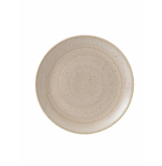 Stonecast Nutmeg Coupe Plate