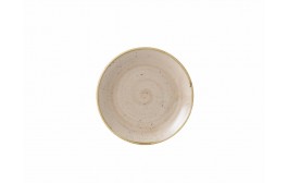 Stonecast Nutmeg Coupe Plate
