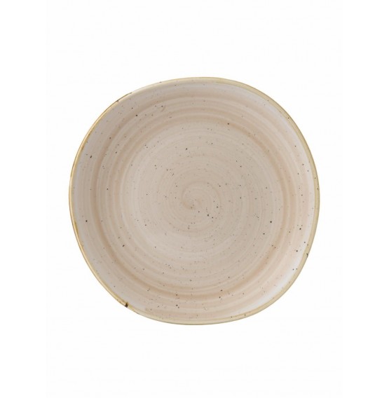 Stonecast Nutmeg Organic Round Plate