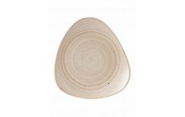 Stonecast Nutmeg Triangle Plate