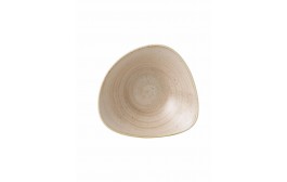Stonecast Nutmeg Triangle Bowl