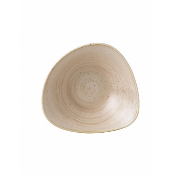 Stonecast Nutmeg Triangle Bowl