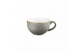 Stonecast Peppercorn Grey Cappuccino Cup