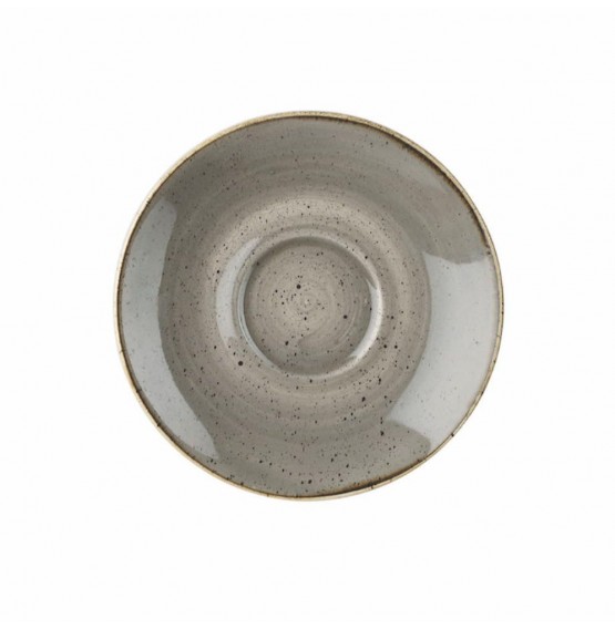 Stonecast Peppercorn Grey Saucer
