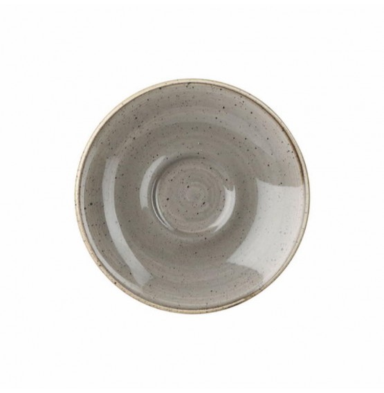 Stonecast Peppercorn Grey Saucer