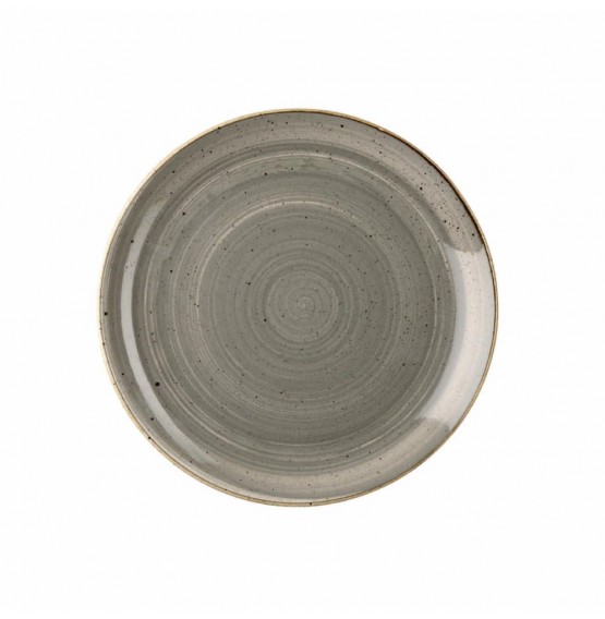 Stonecast Peppercorn Grey Coupe Plate