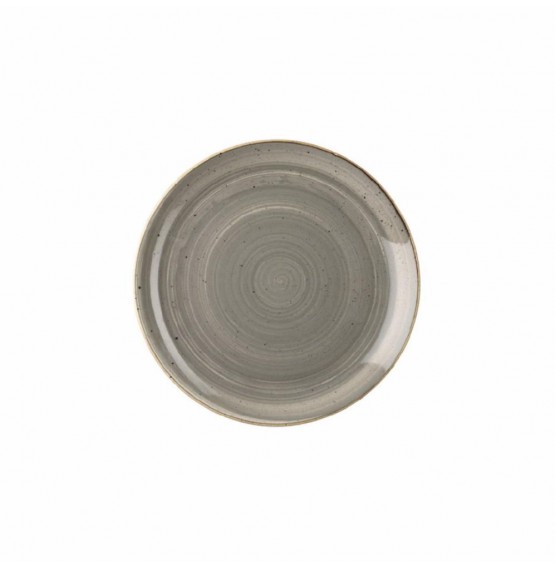 Stonecast Peppercorn Grey Coupe Plate