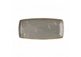 Stonecast Peppercorn Grey Oblong Plate