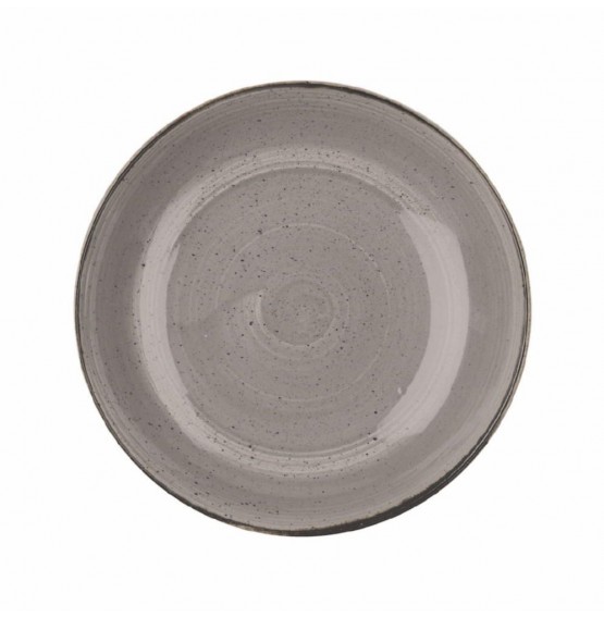 Stonecast Peppercorn Grey Large Coupe Bowl