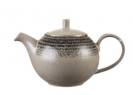 Homespun Charcoal Black Beverage Pot Lid