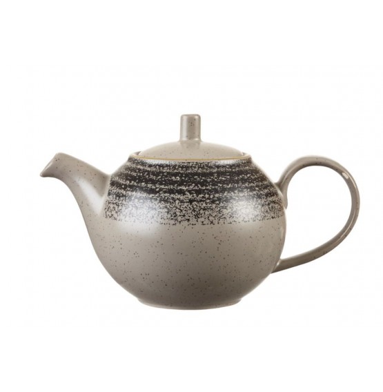 Homespun Charcoal Black Beverage Pot Lid