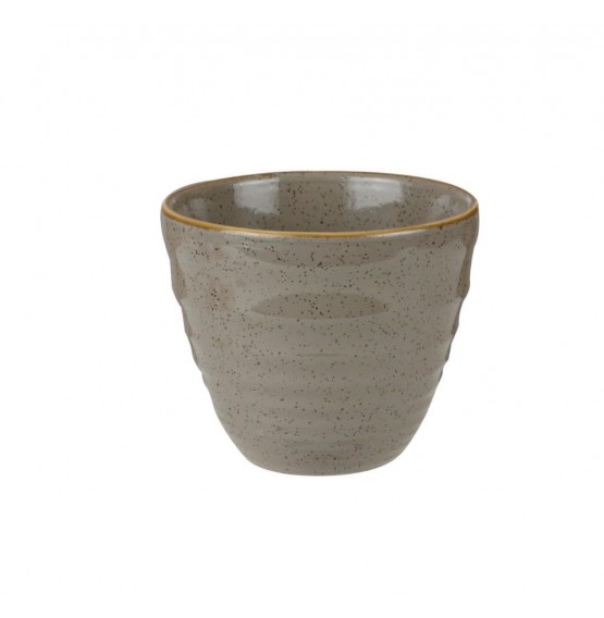 Stonecast Peppercorn Grey Ripple Chip Mug