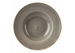 Stonecast Peppercorn Grey Wide Rim Bowl