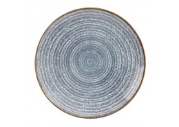 Homespun Slate Blue Coupe Plate