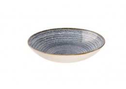 Homespun Slate Blue Coupe Bowl