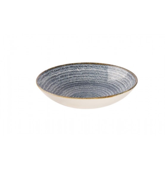 Homespun Slate Blue Coupe Bowl