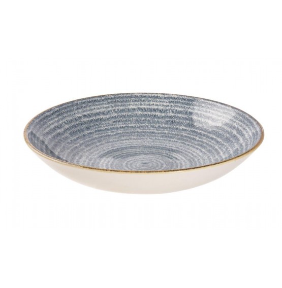 Homespun Slate Blue Coupe Bowl