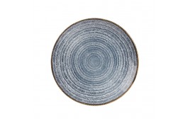 Homespun Slate Blue Coupe Plate