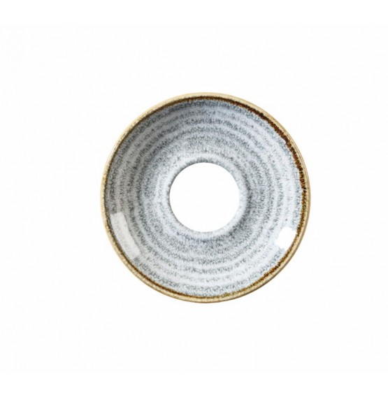 Homespun Stone Grey Saucer