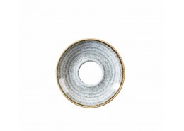 Homespun Stone Grey Saucer