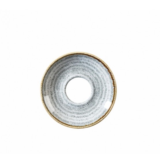 Homespun Stone Grey Saucer