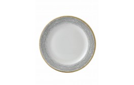 Homespun Stone Grey Rimmed Plate