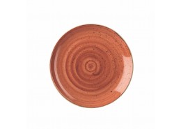 Stonecast Spiced Orange Coupe Plate