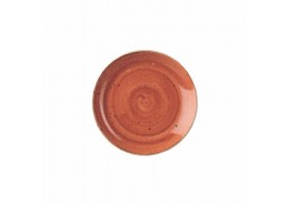 Stonecast Spiced Orange Coupe Plate