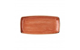 Stonecast Spiced Orange Oblong Plate