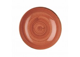 Stonecast Spiced Orange Large Coupe Bowl