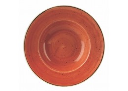 Stonecast Spiced Orange Wide Rim Bowl