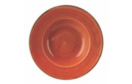 Stonecast Spiced Orange Wide Rim Bowl
