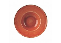 Stonecast Spiced Orange Wide Rim Bowl