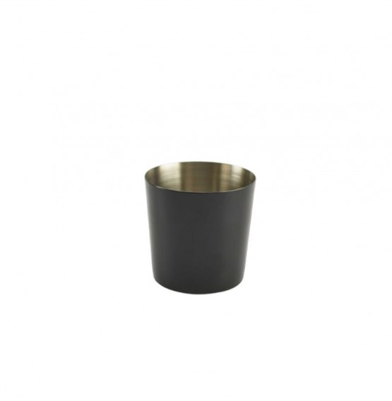 Serving Cups Plain Black