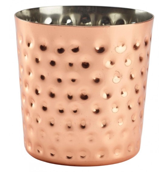 Copper Serving Cups Hammered