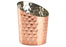 Copper Angled Cones Hammered