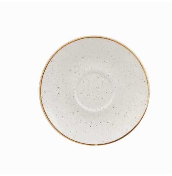 Stonecast Barley White Saucer
