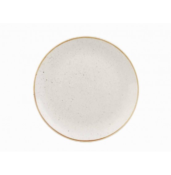 Stonecast Barley White Coupe Plate