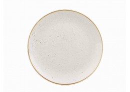 Stonecast Barley White Coupe Plate