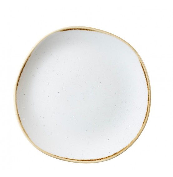 Stonecast Barley White Organic Round Plate