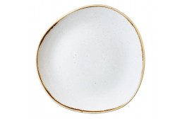 Stonecast Barley White Organic Round Plate