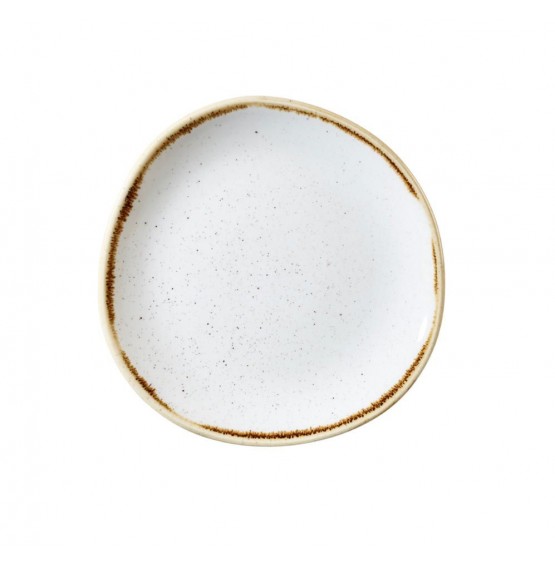Stonecast Barley White Organic Round Plate