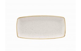 Stonecast Barley White Oblong Plate