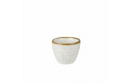 Stonecast Barley White Ripple Dip Pot